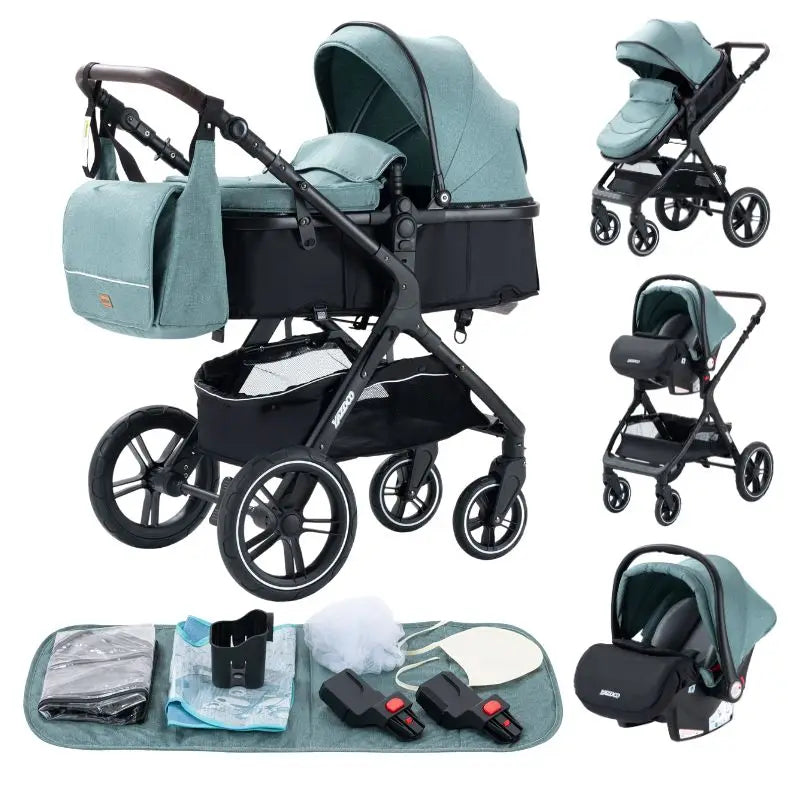 Poussette SACHA – 3 en 1