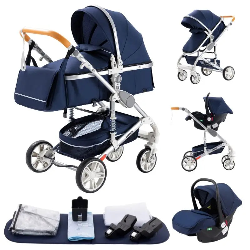 Poussette SACHA – 3 en 1