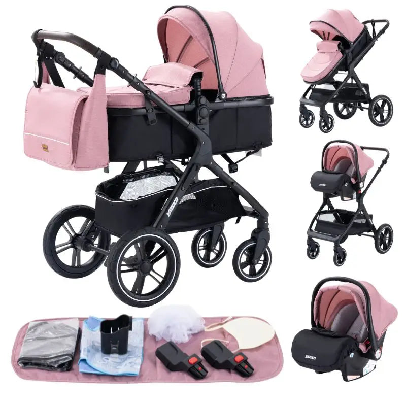 Poussette SACHA – 3 en 1