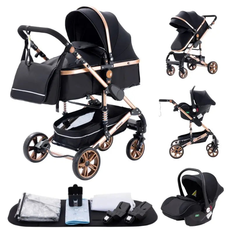 Poussette SACHA – 3 en 1